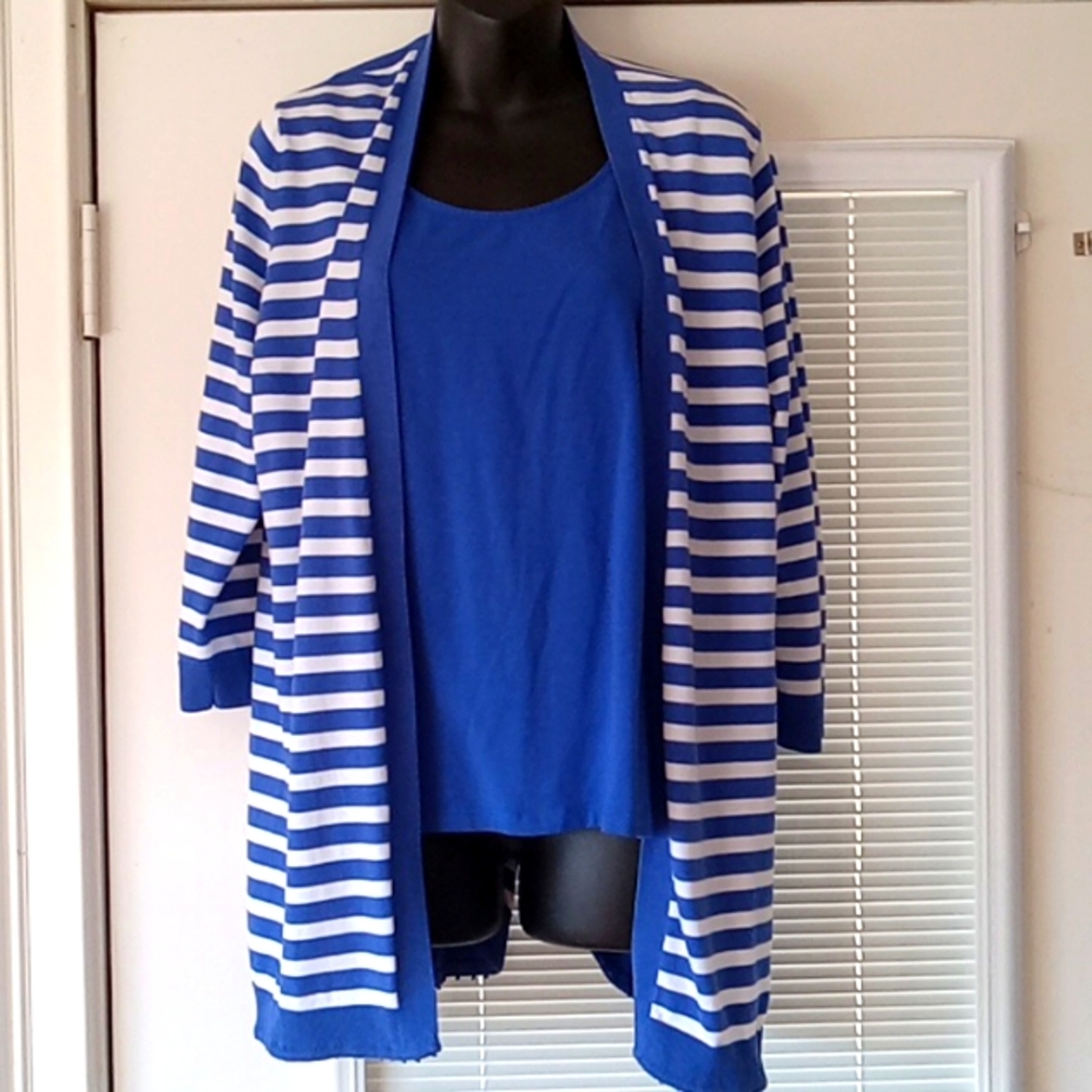 Talbot tank an cardigan set